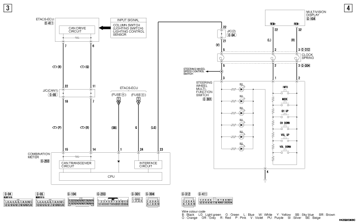 mmc asx 2019 электросхемы pdf