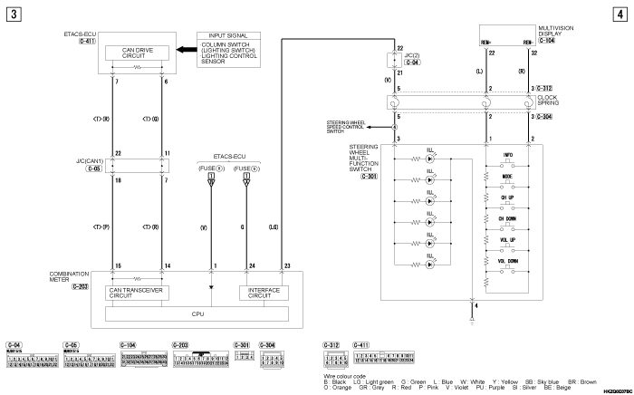 mmc asx 2019 электросхемы pdf