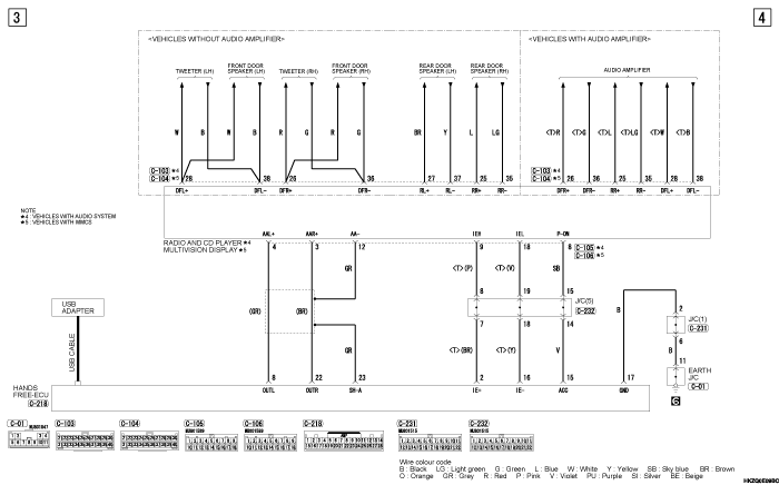 mmc asx 2019 электросхемы pdf