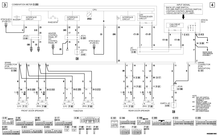 mmc asx 2019 электросхемы pdf