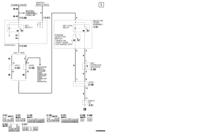 mmc asx 2019 электросхемы pdf