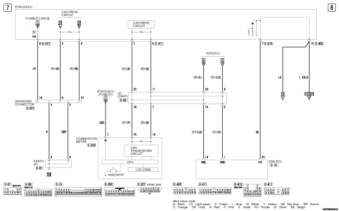 mmc asx 2019 электросхемы pdf