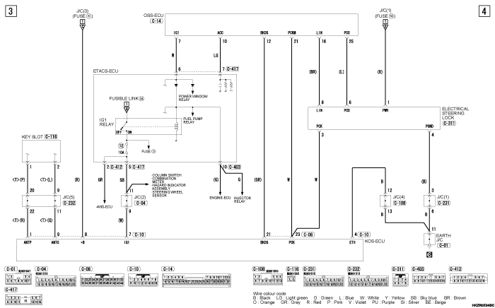 mmc asx 2019 электросхемы pdf