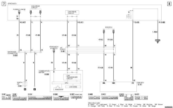 mmc asx 2019 электросхемы pdf