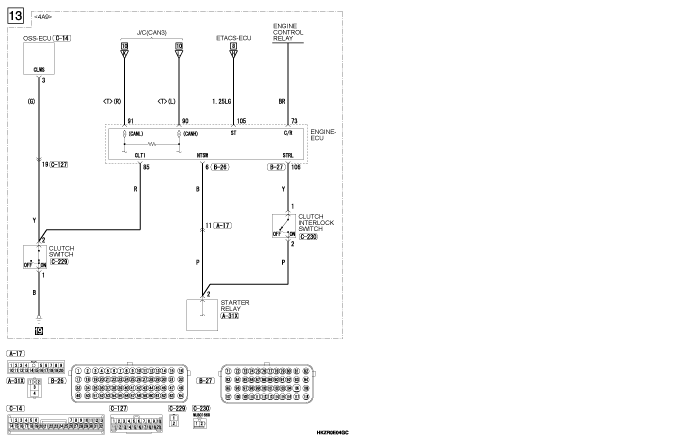 mmc asx 2019 электросхемы pdf