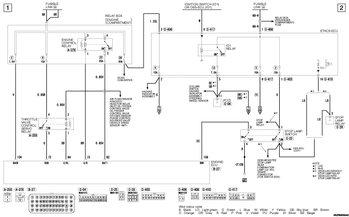 mmc asx 2019 электросхемы pdf