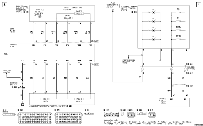 mmc asx 2019 электросхемы pdf