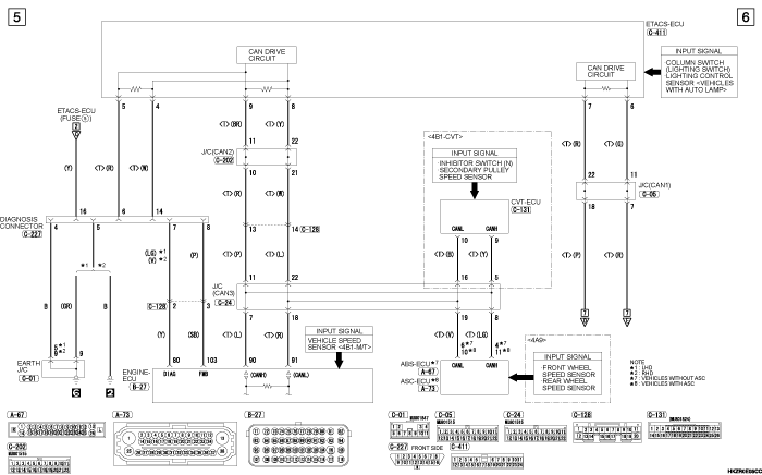 mmc asx 2019 электросхемы pdf