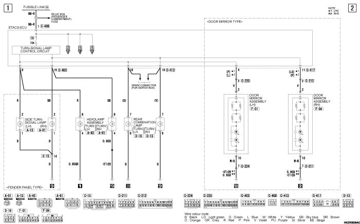 mmc asx 2019 электросхемы pdf