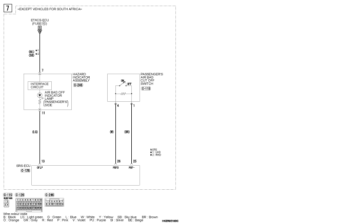 mmc asx 2019 электросхемы pdf