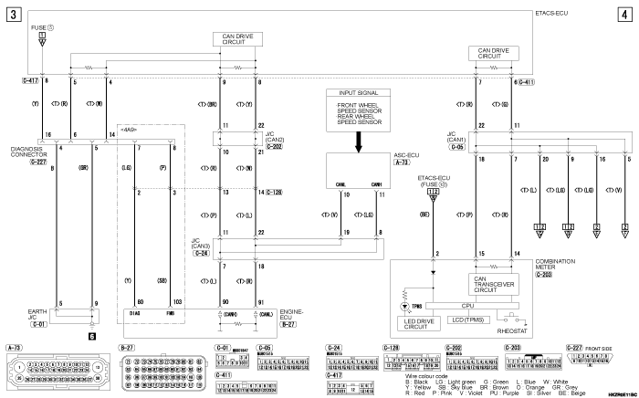 mmc asx 2019 электросхемы pdf