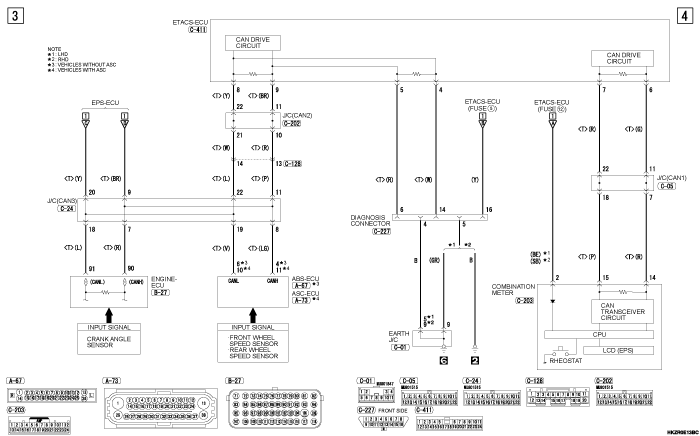 mmc asx 2019 электросхемы pdf