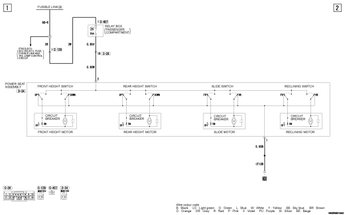 mmc asx 2019 электросхемы pdf