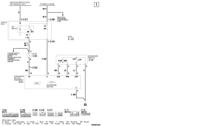 mmc asx 2019 электросхемы pdf