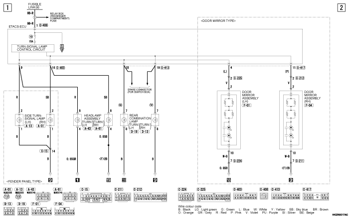 mmc asx 2019 электросхемы pdf