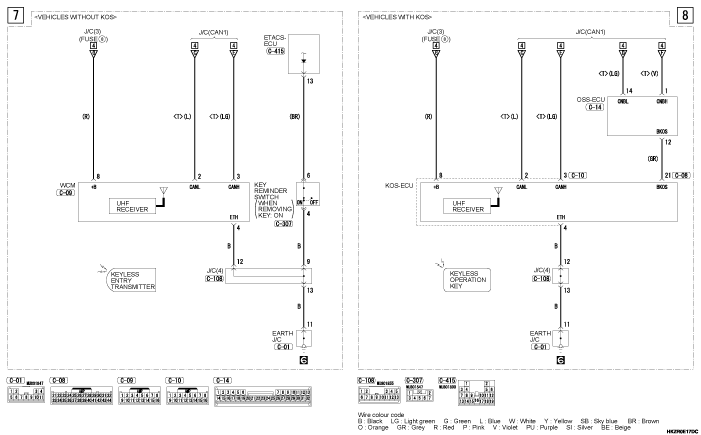 mmc asx 2019 электросхемы pdf