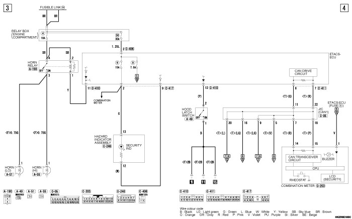 mmc asx 2019 электросхемы pdf