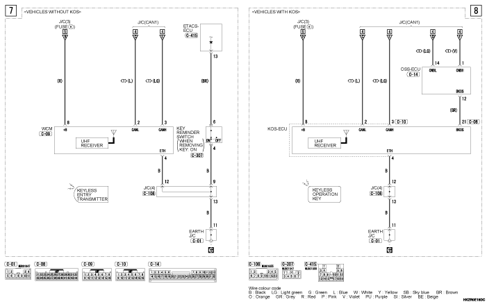 mmc asx 2019 электросхемы pdf