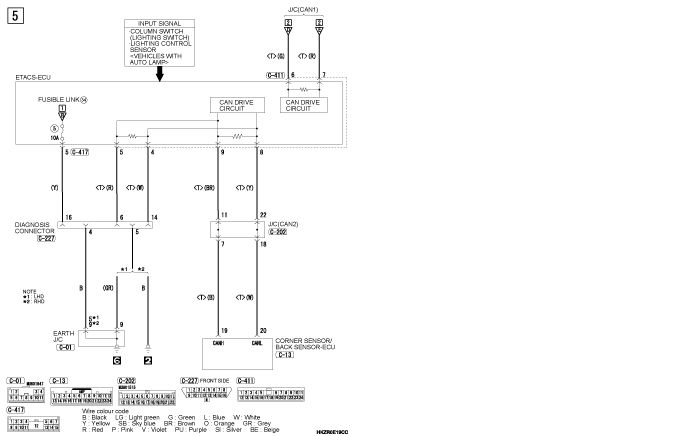 mmc asx 2019 электросхемы pdf