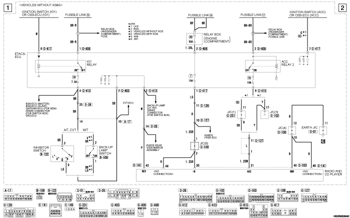 mmc asx 2019 электросхемы pdf