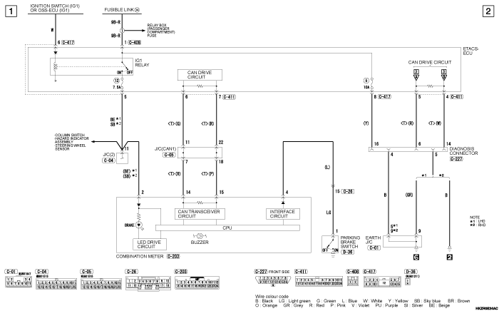 mmc asx 2019 электросхемы pdf