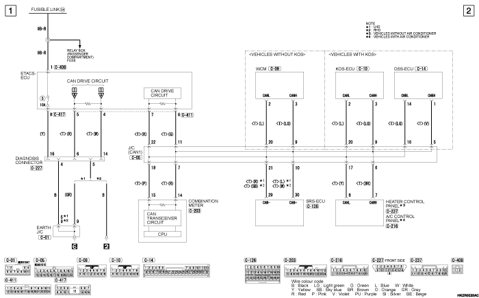 mmc asx 2019 электросхемы pdf