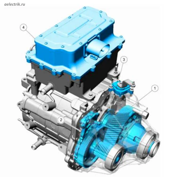 ford focus ELECTRIC gearbox 