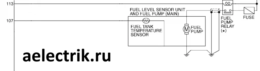 fuel pump and fuel temperature sensor for Infiniti FX35 and FX45.